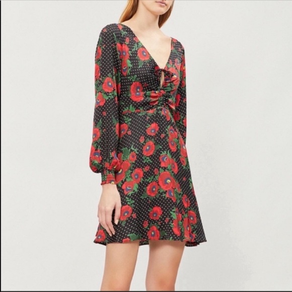 NWT Free People Morning Light Mini Dress Size 0 - Picture 7 of 7